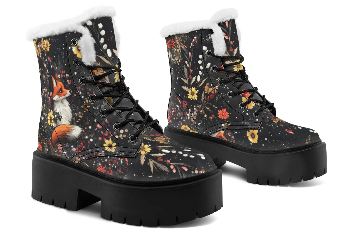 Fox Spirit Platform Winter Boots - Image 4