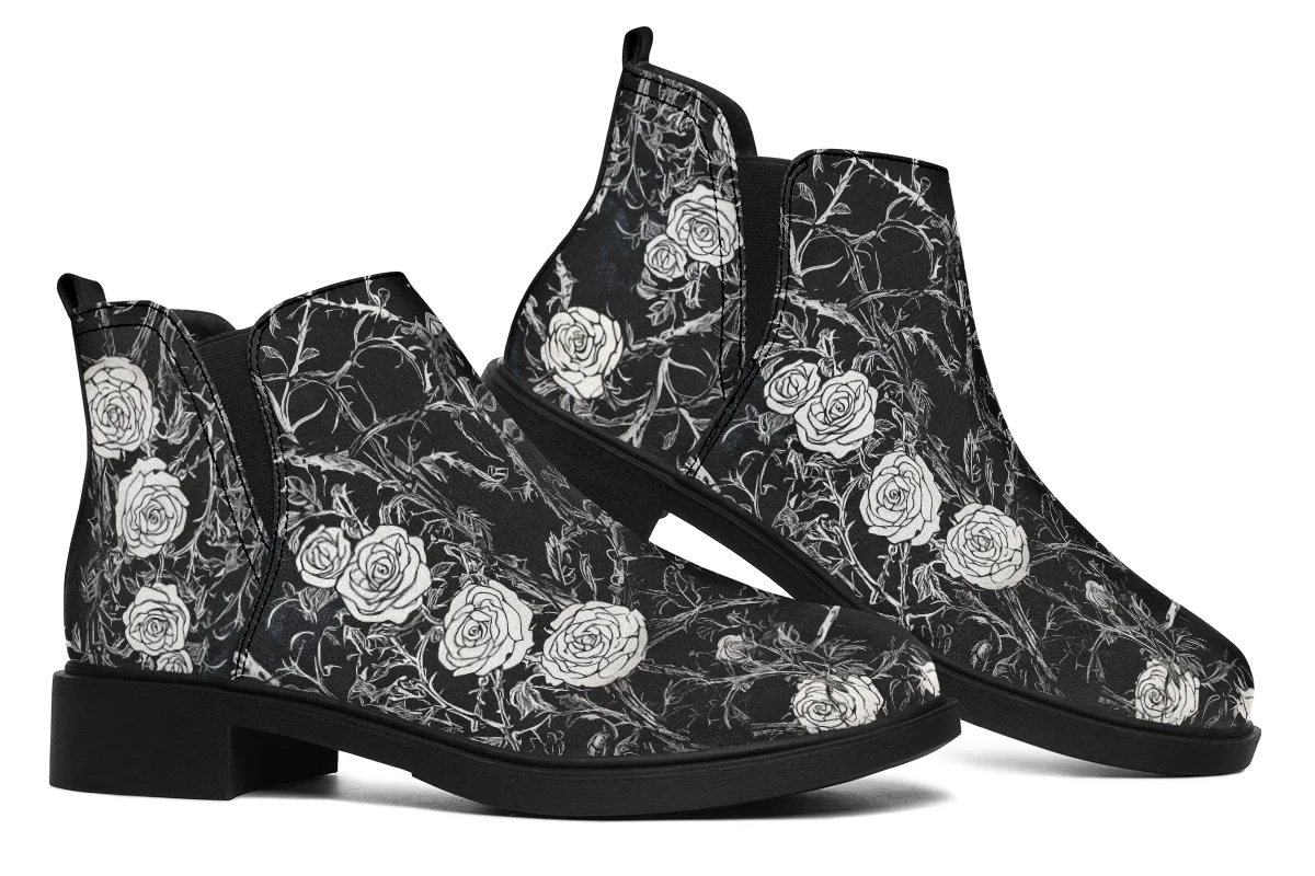 Fragile Rose Chelsea Boots - Image 7