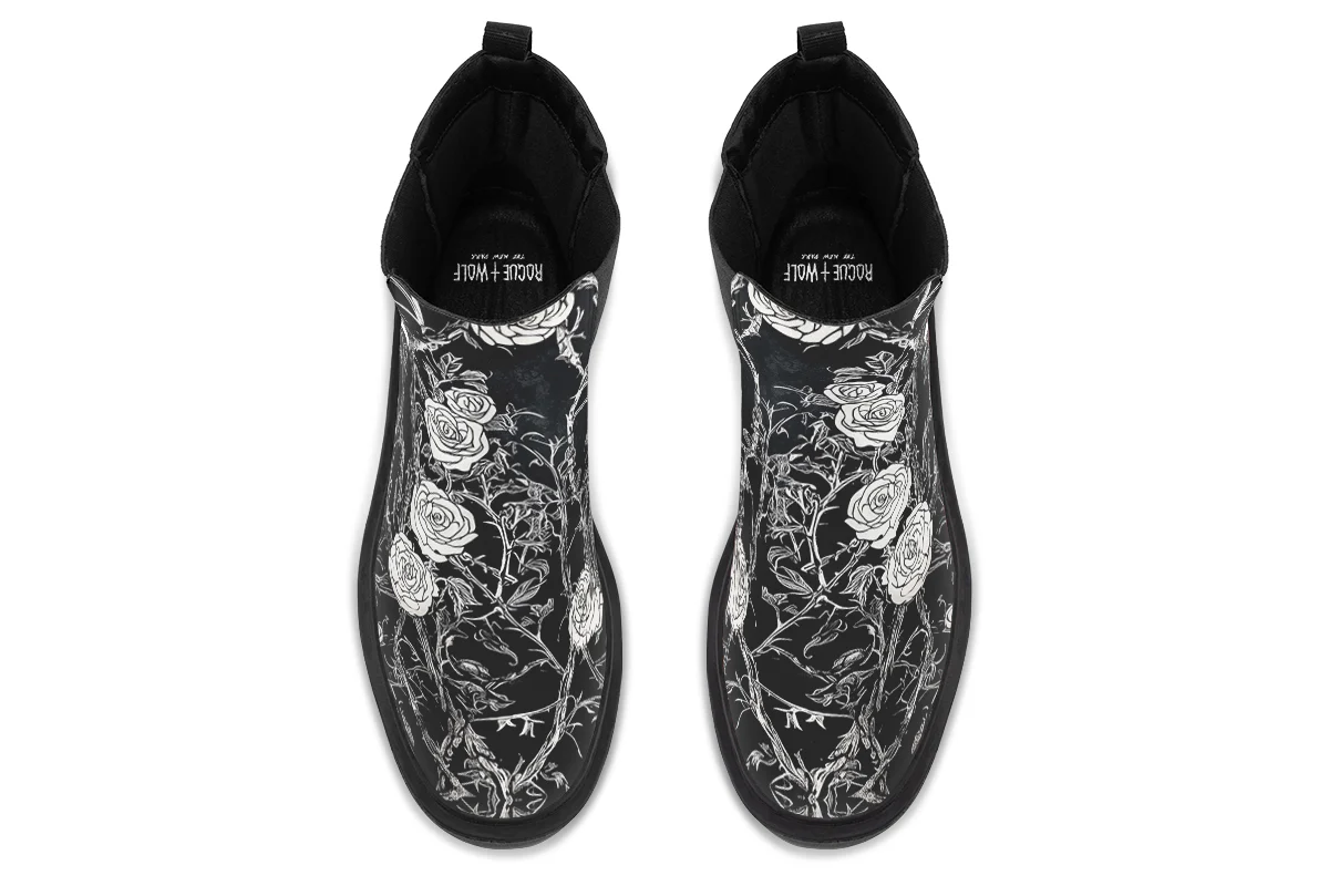 Fragile Rose Platform Chelsea Boots - Image 8