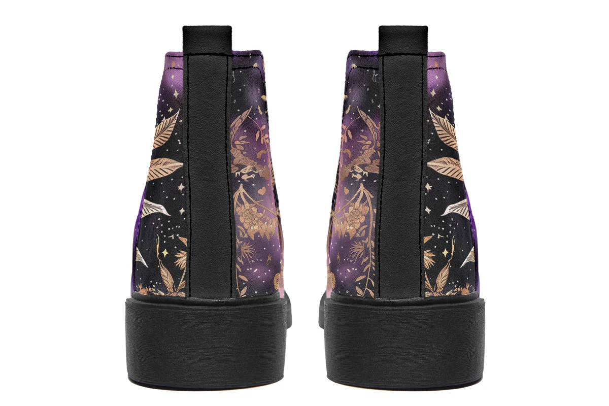 Galactic Bloom Chelsea Boots - Image 5