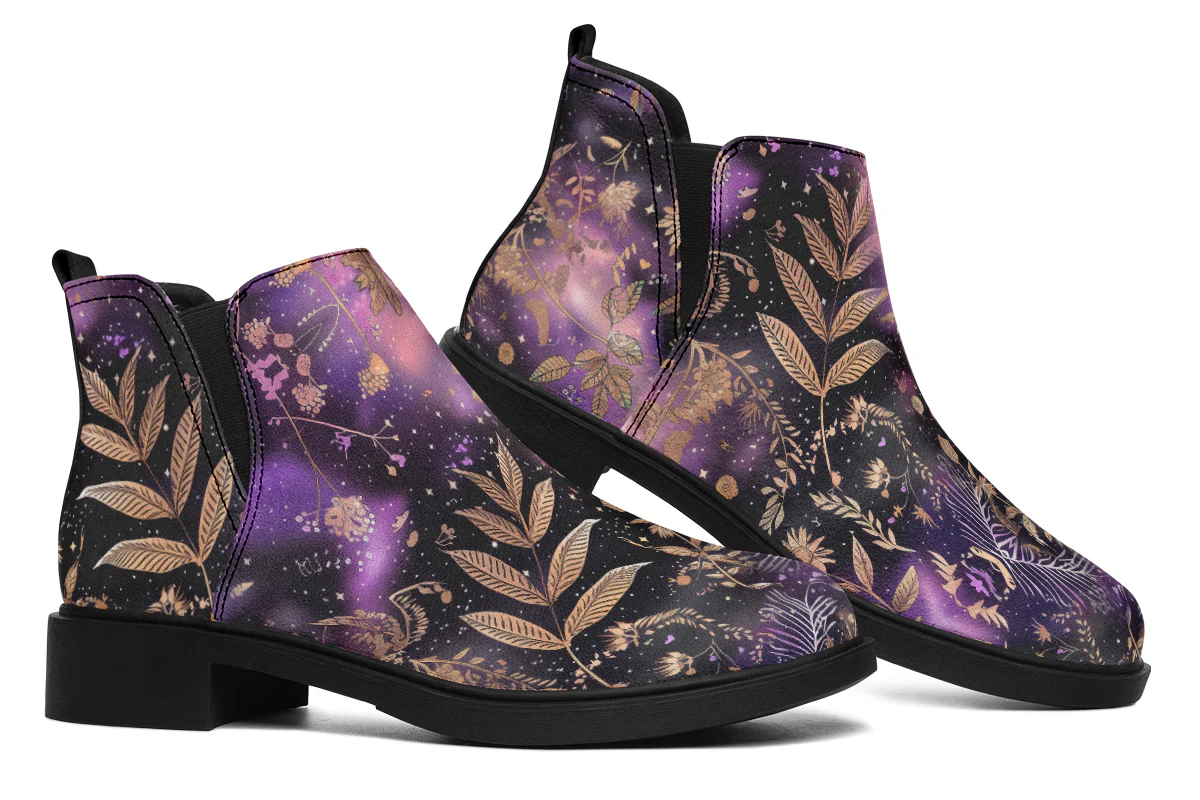 Galactic Bloom Chelsea Boots - Image 7