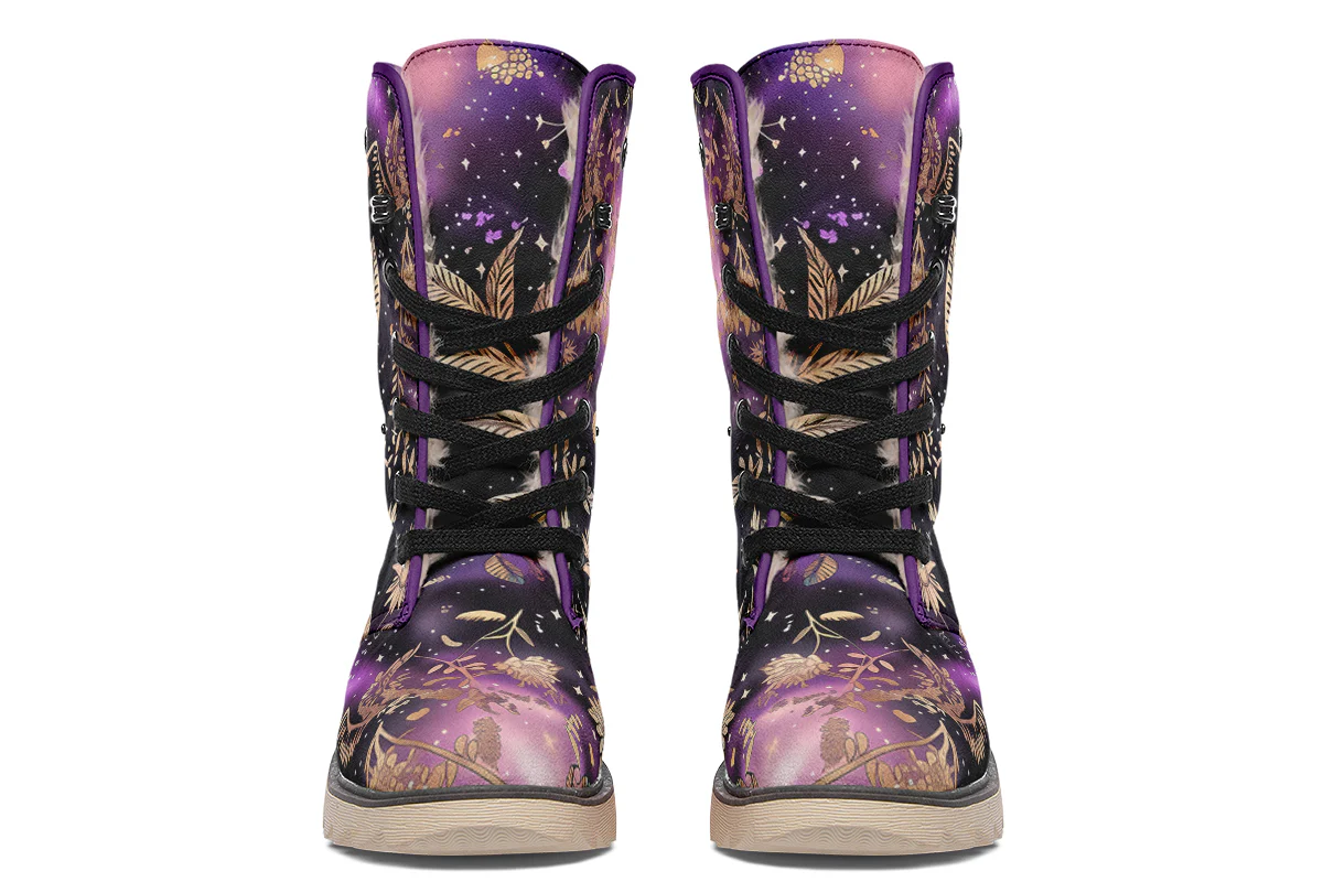 Galactic Bloom Fold Over Winter Boots - Image 5