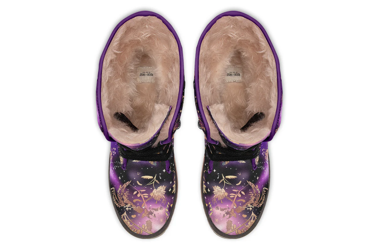 Galactic Bloom Fold Over Winter Boots - Image 7