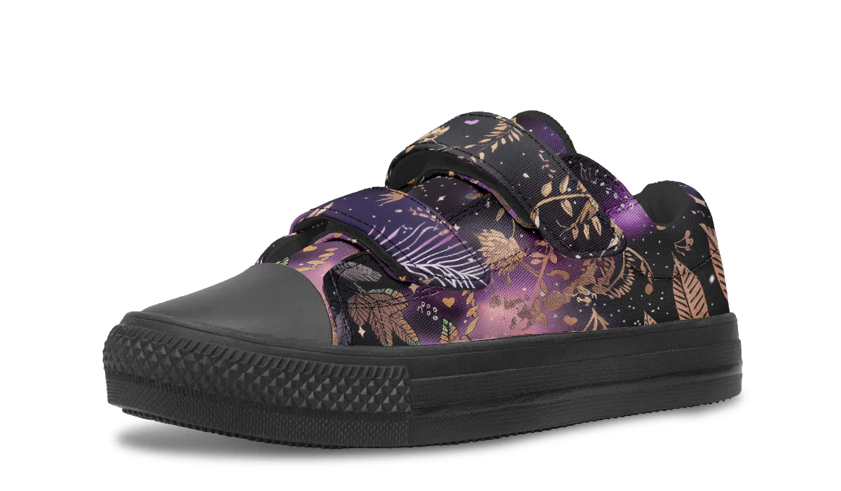 Galactic Bloom Kids Low Tops - Image 2