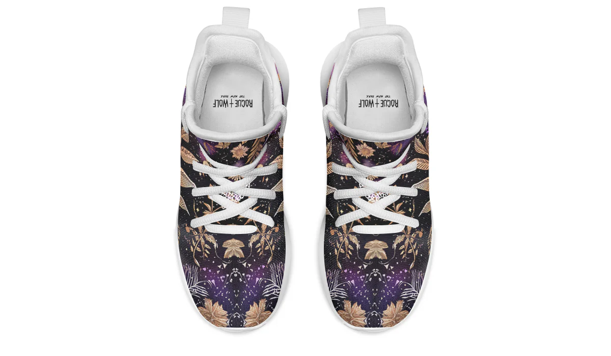 Galactic Bloom Kids Sneakers - Image 15