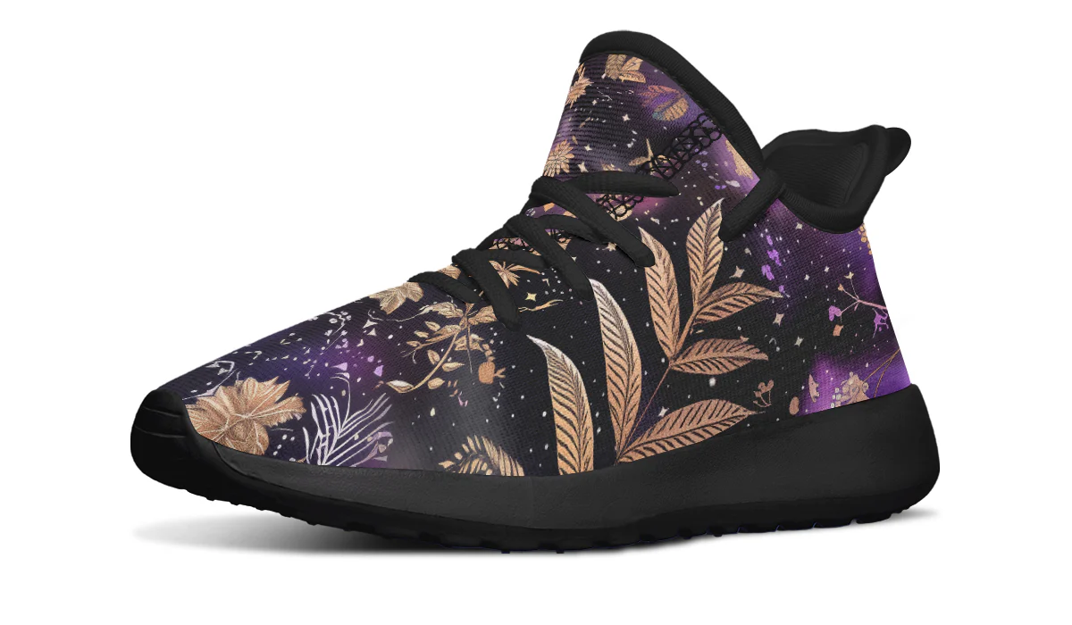 Galactic Bloom Kids Sneakers - Image 2