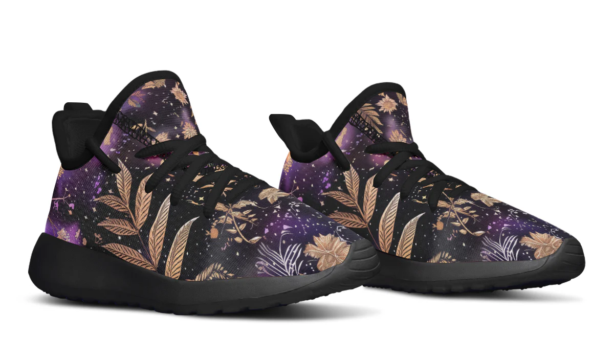 Galactic Bloom Kids Sneakers - Image 6