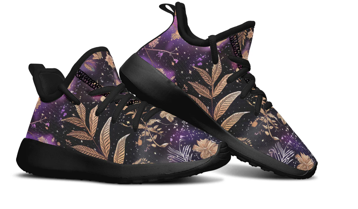 Galactic Bloom Kids Sneakers - Image 9