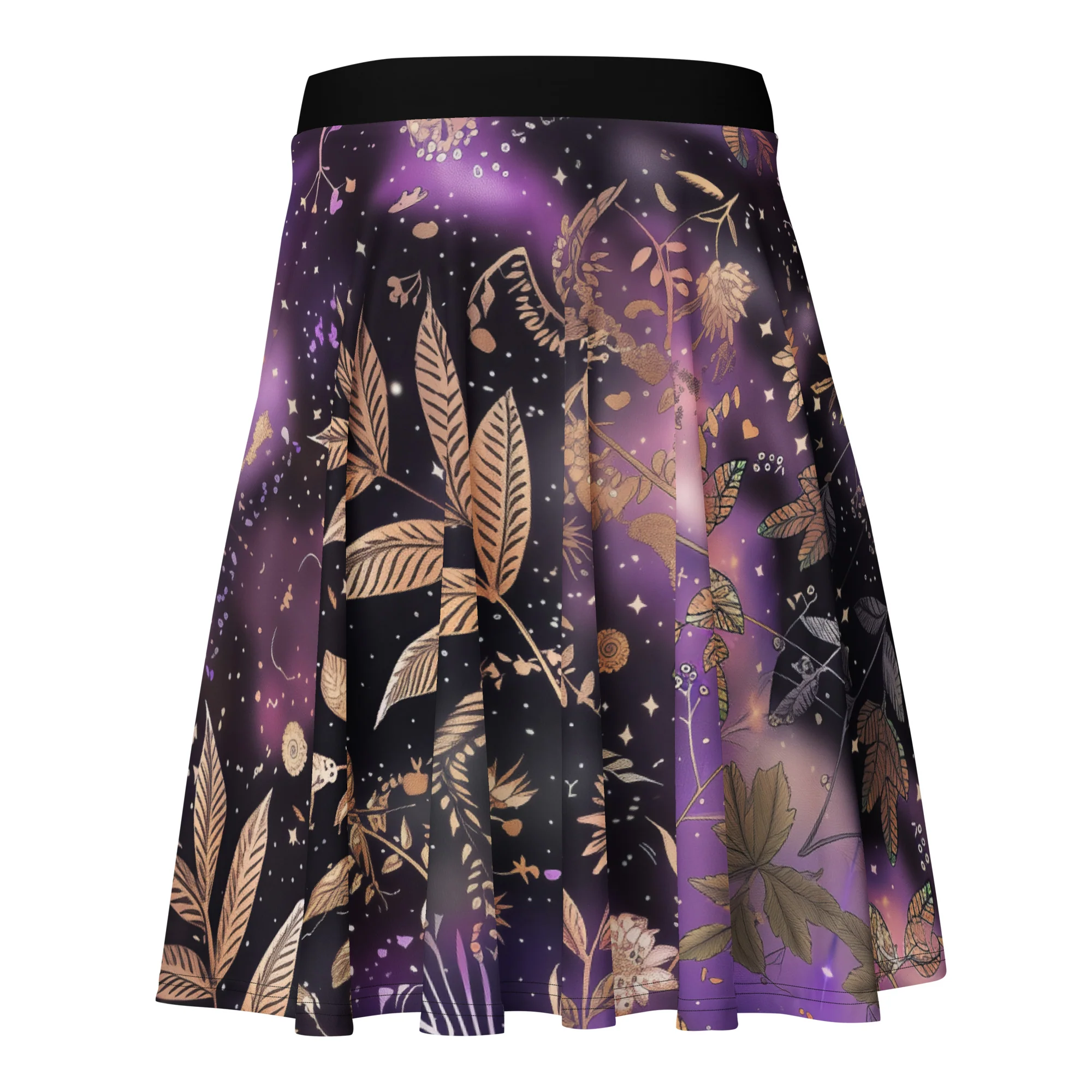 Galactic Bloom Skater Skirt - Image 3