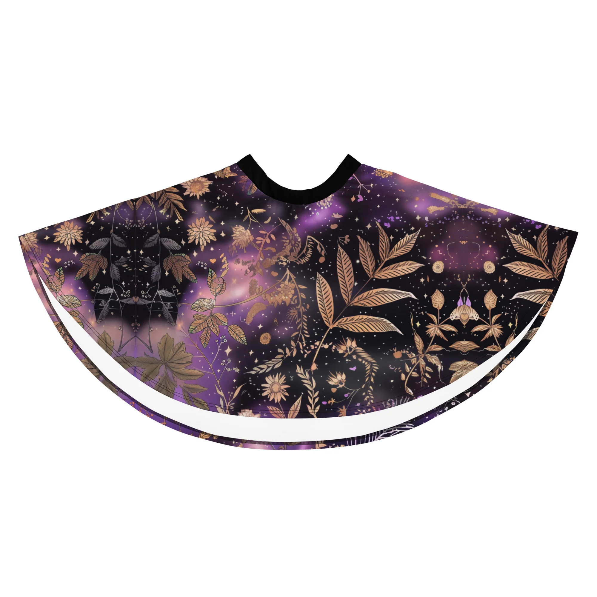 Galactic Bloom Skater Skirt - Image 5