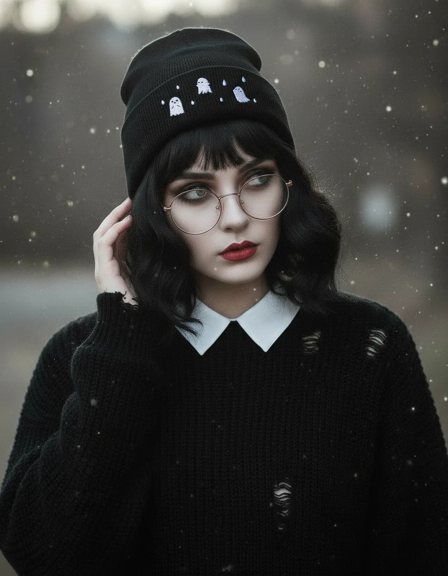 Ghost Party Beanie - Image 6