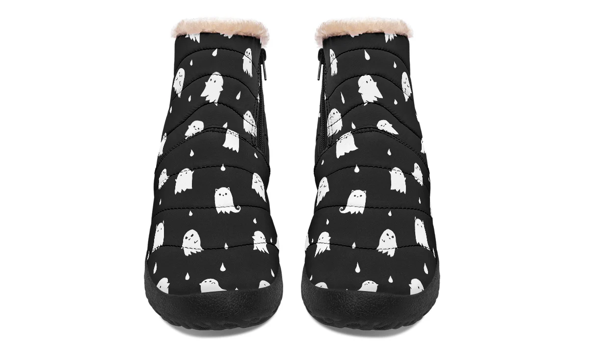 Ghost Party Comfy Winter Boots - Image 4
