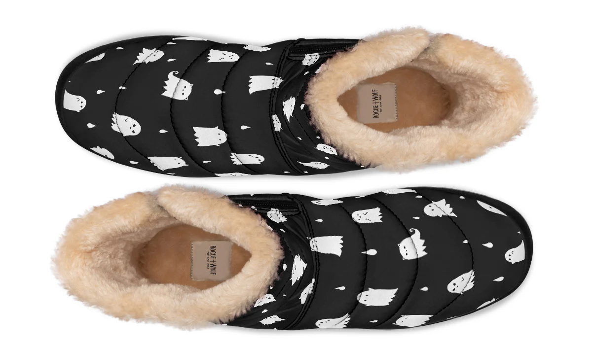 Ghost Party Comfy Winter Boots - Image 6