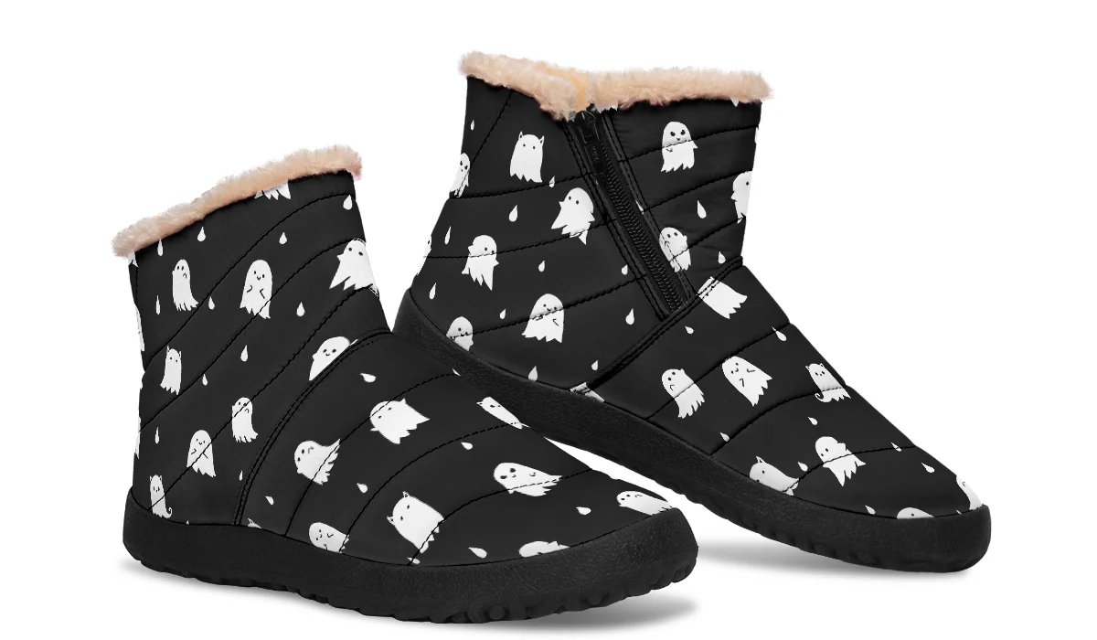 Ghost Party Comfy Winter Boots - Image 9