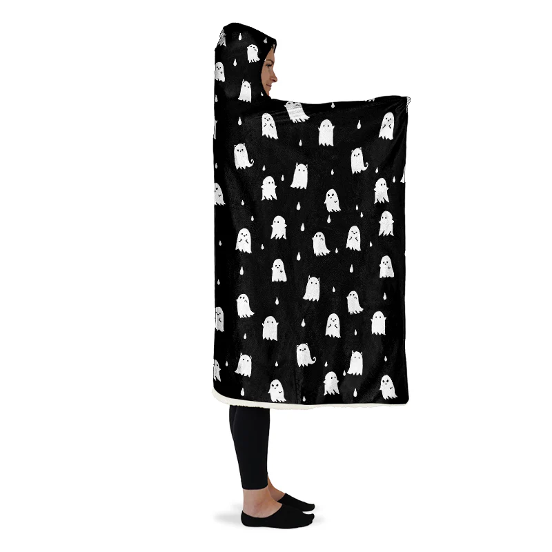 Ghost Party Hooded Blanket - Image 7
