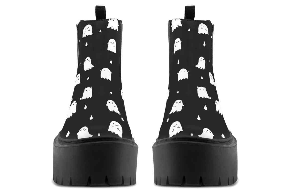 Ghost Party Platform Chelsea Boots - Image 7