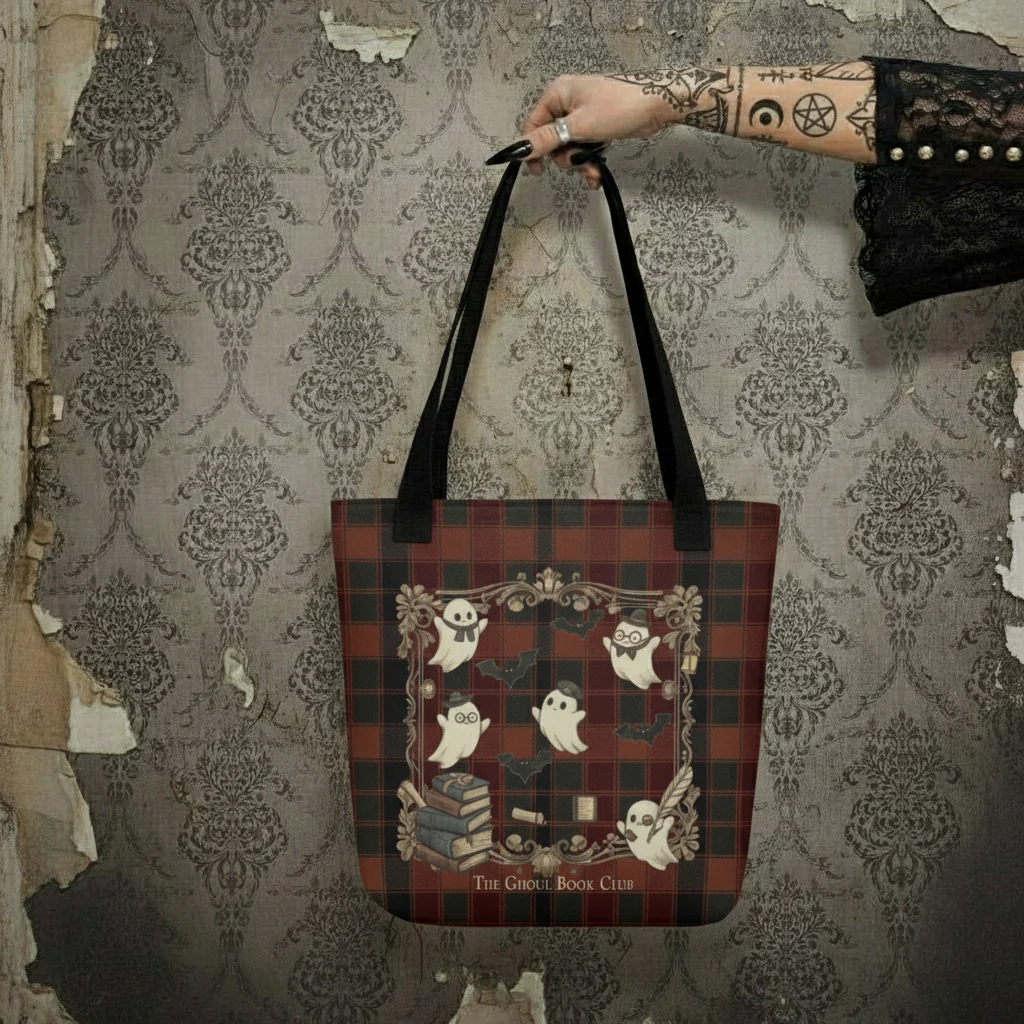 Ghoul Book Club Tote Bag - Image 3