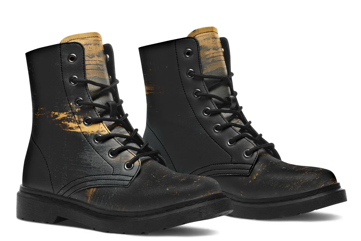 Gilded Obsidian Boots - Image 2