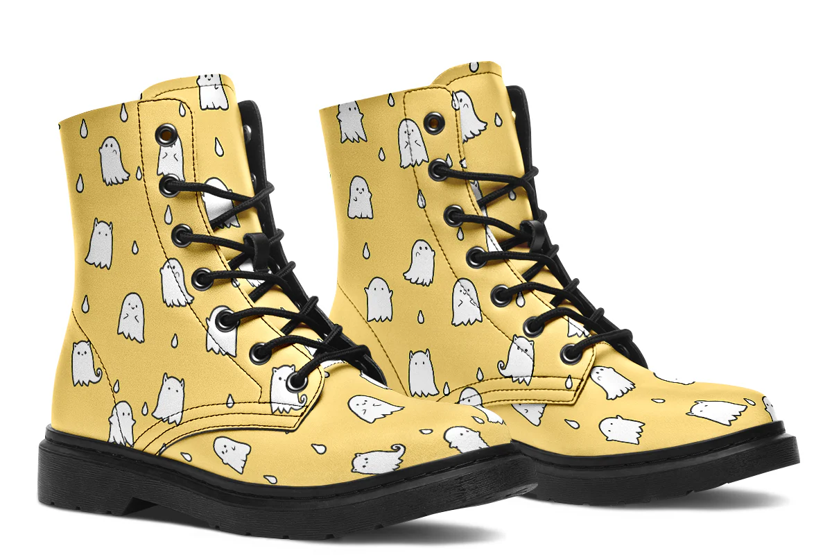 Gold Ghost Party Boots - Image 2