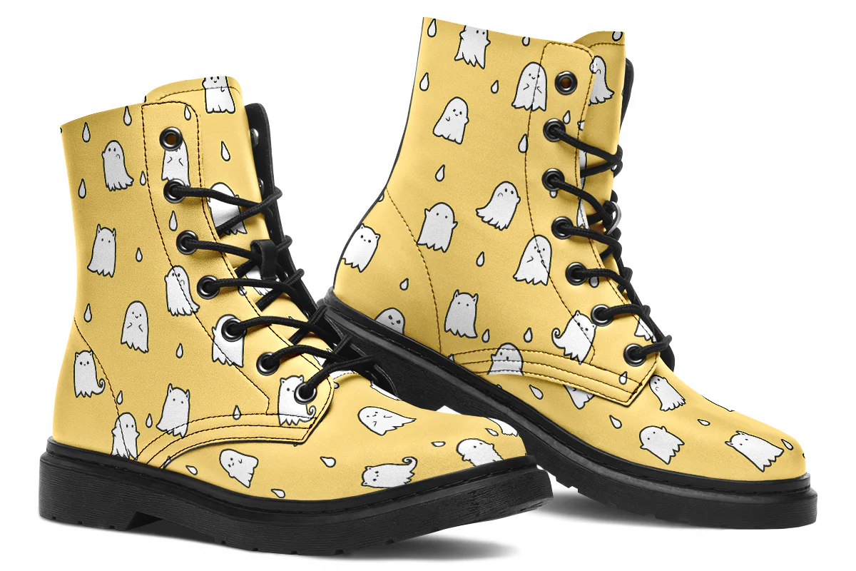 Gold Ghost Party Boots - Image 5
