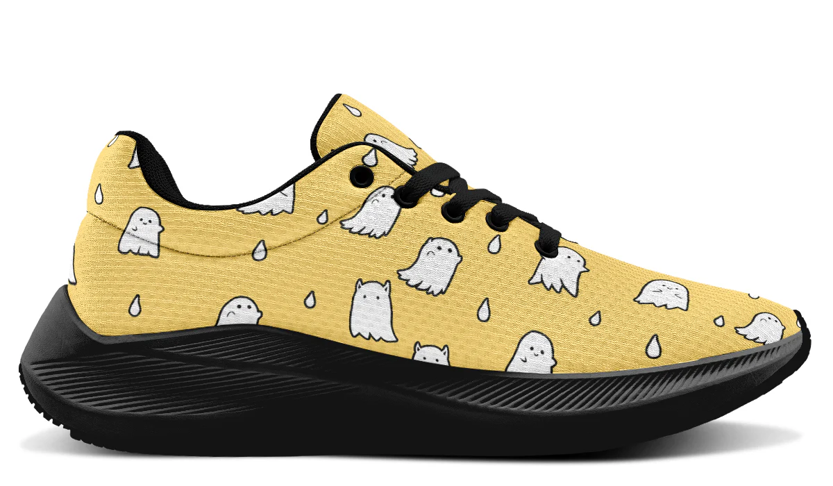 Gold Ghost Party Sneakers - Image 11