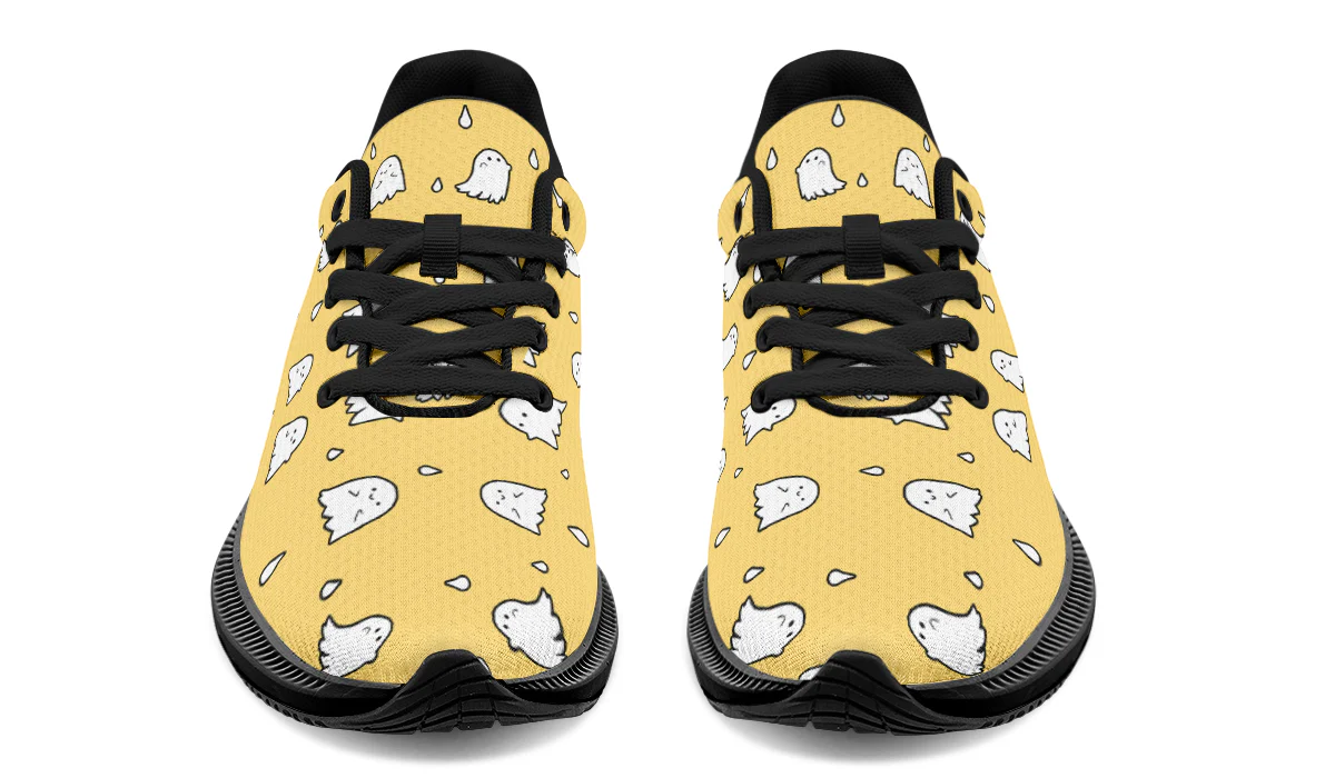 Gold Ghost Party Sneakers - Image 13
