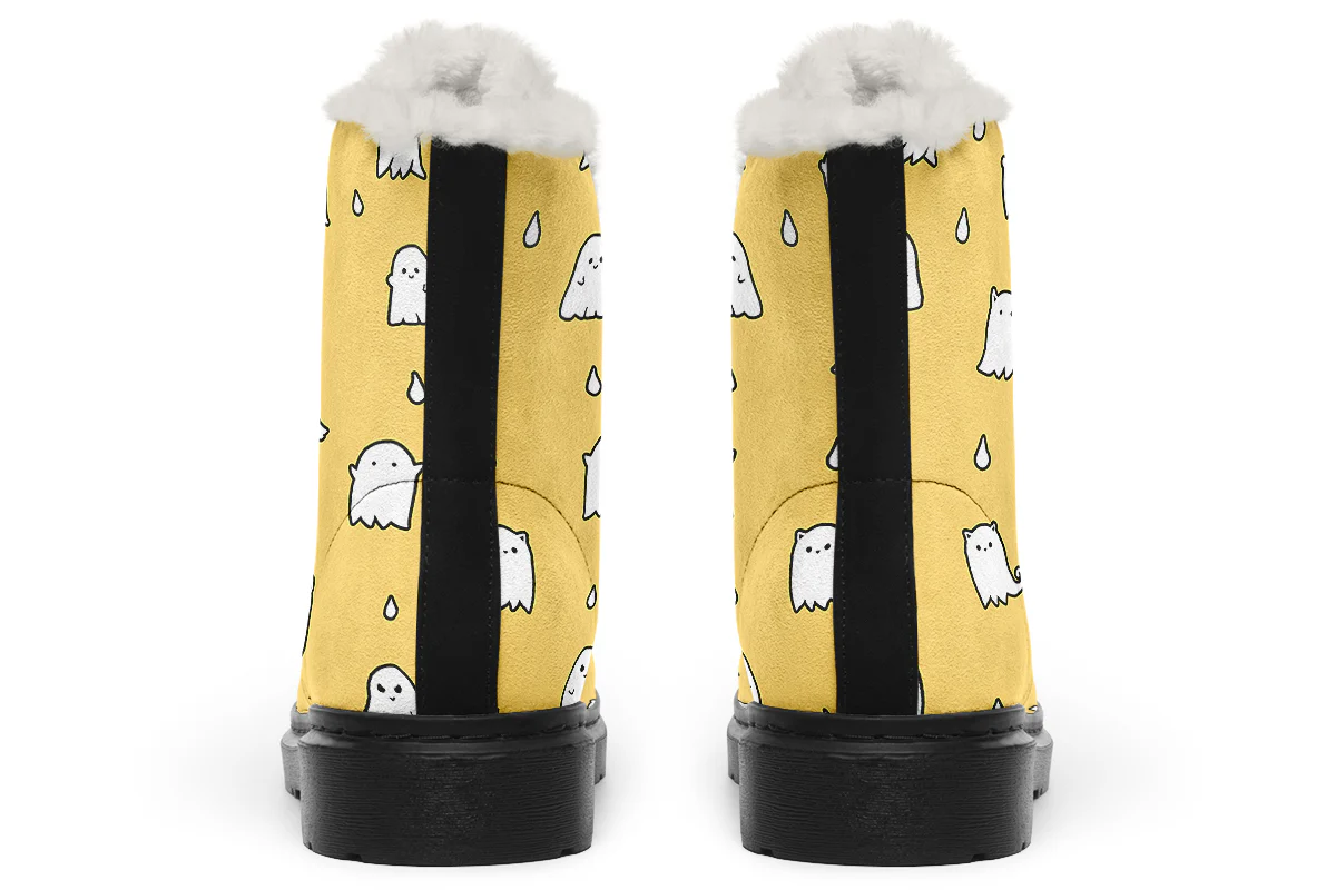 Gold Ghost Party Winter Boots - Image 4
