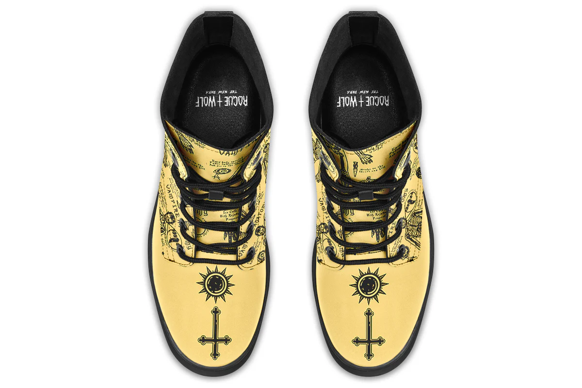 Gold Vampire Study Boots - Image 8