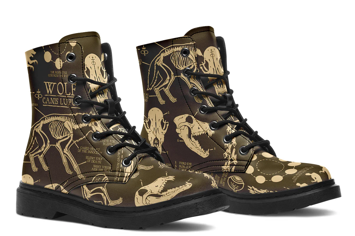 Tan Wolf Study Boots - Image 2