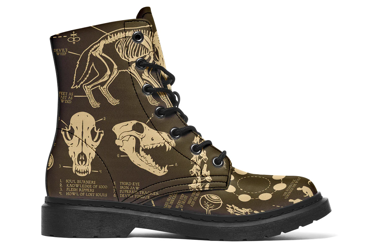 Tan Wolf Study Boots - Image 3