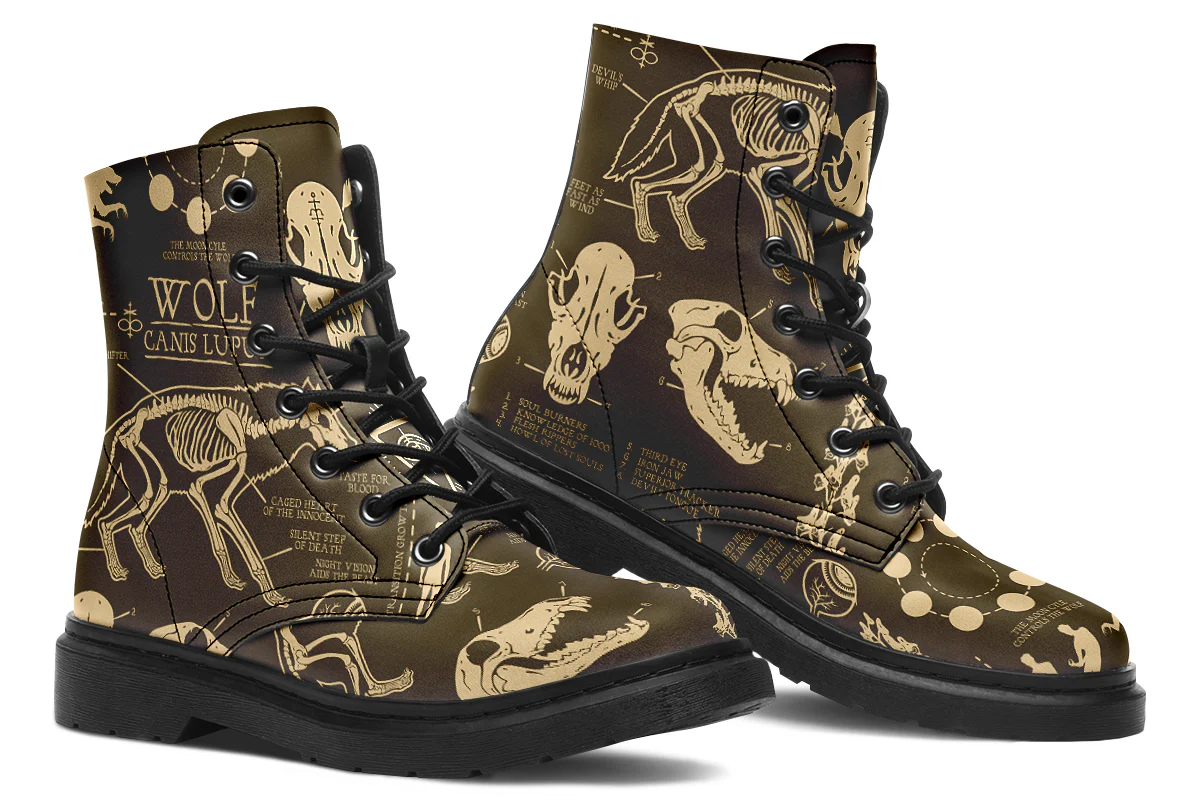 Tan Wolf Study Boots - Image 5