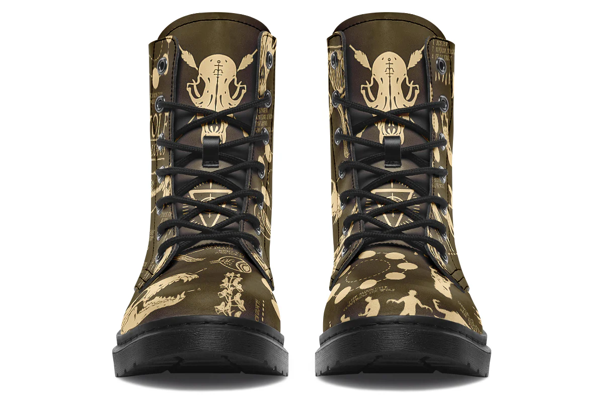 Tan Wolf Study Boots - Image 6