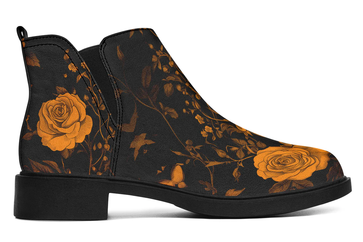 Golden Rose Romance Chelsea Boots - Image 3