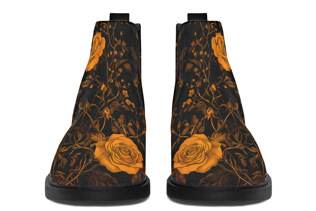 Golden Rose Romance Chelsea Boots - Image 4