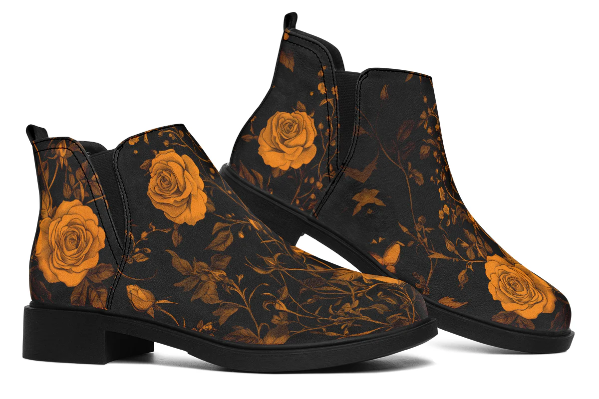 Golden Rose Romance Chelsea Boots - Image 7
