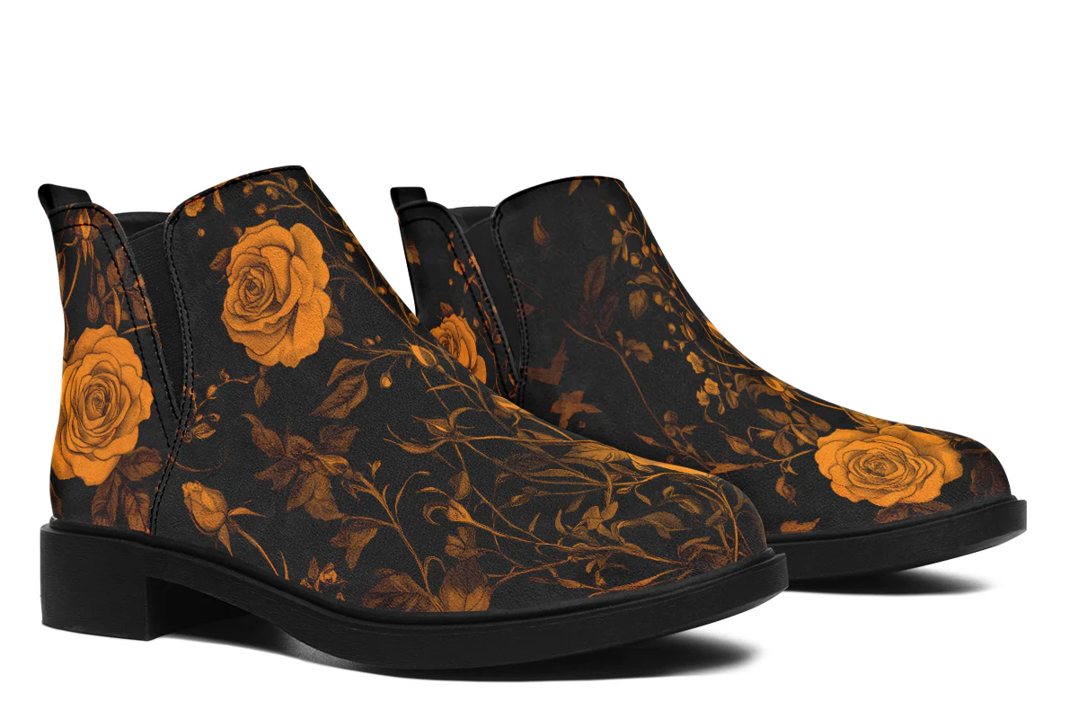 Golden Rose Romance Chelsea Boots - Image 8