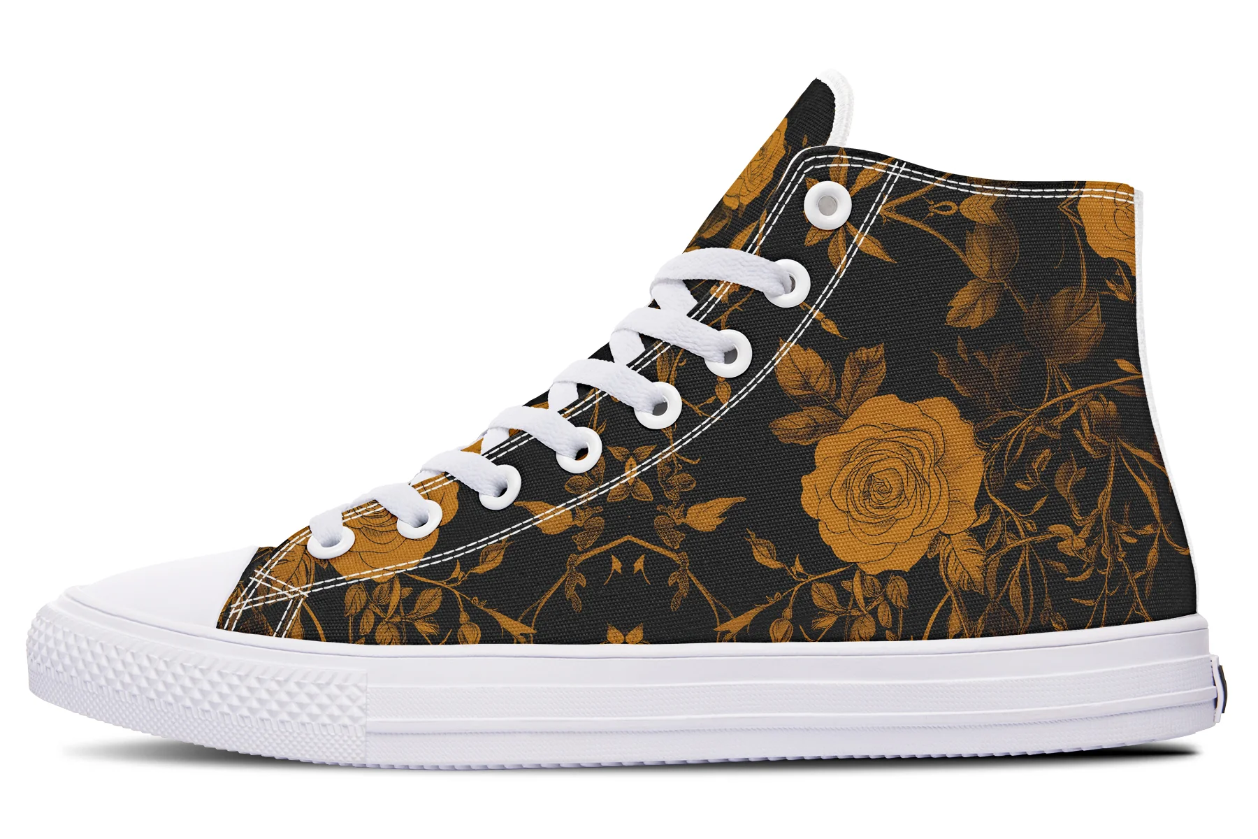 Golden Rose Romance High Tops - Image 10