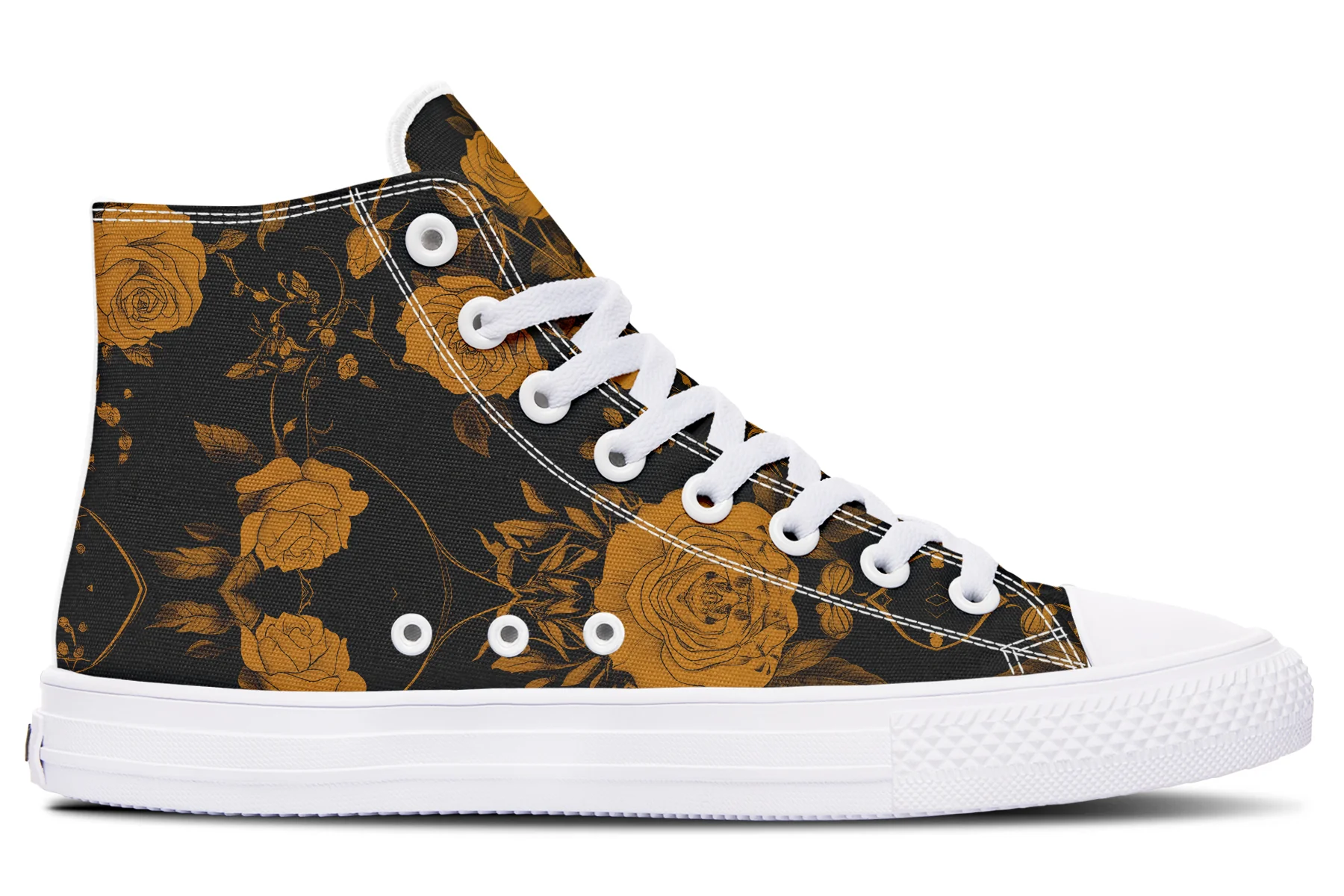 Golden Rose Romance High Tops - Image 12