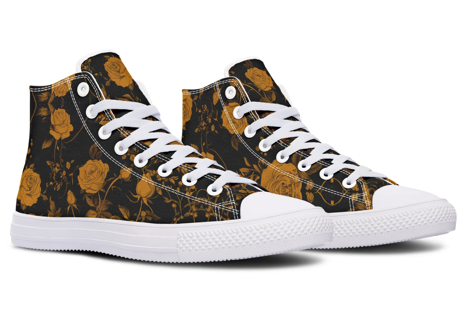 Golden Rose Romance High Tops - Image 13