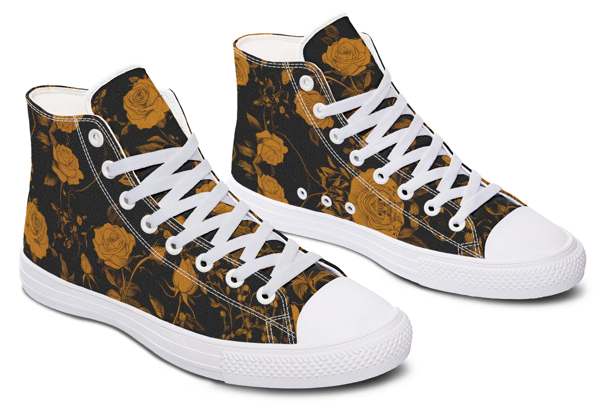 Golden Rose Romance High Tops - Image 14