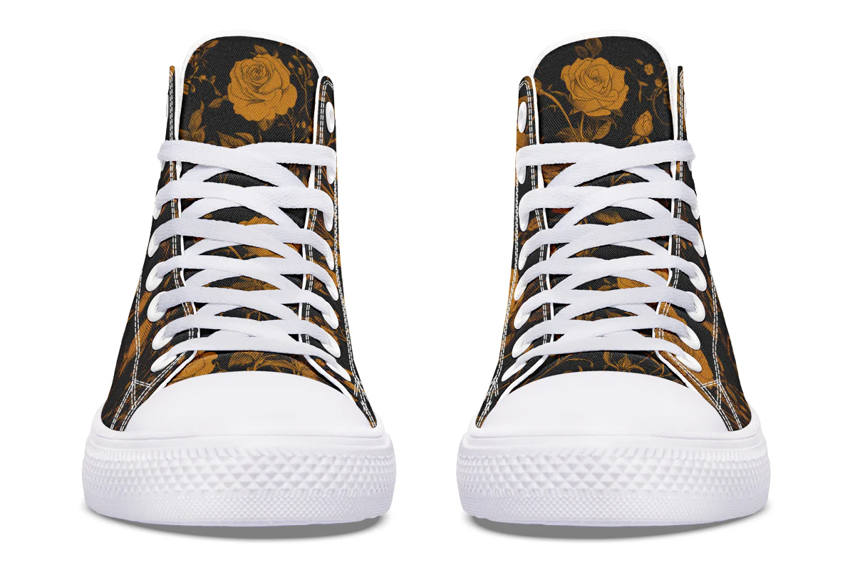 Golden Rose Romance High Tops - Image 15