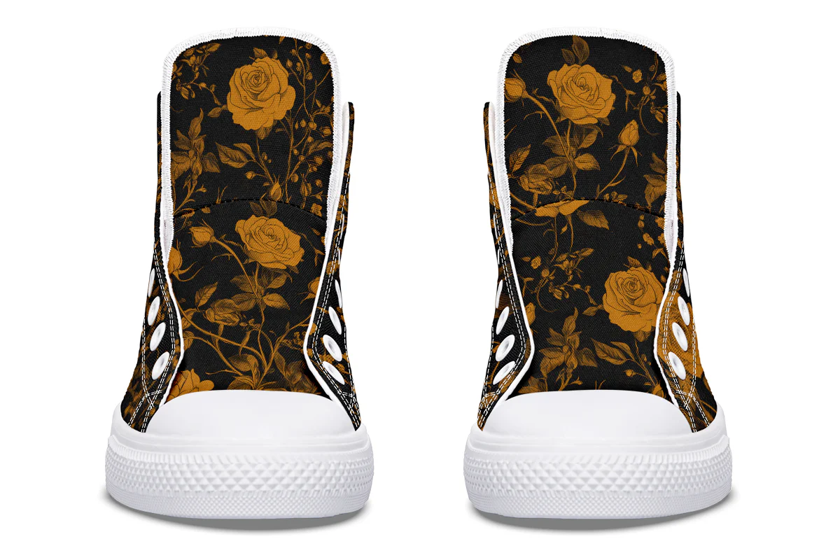 Golden Rose Romance High Tops - Image 16