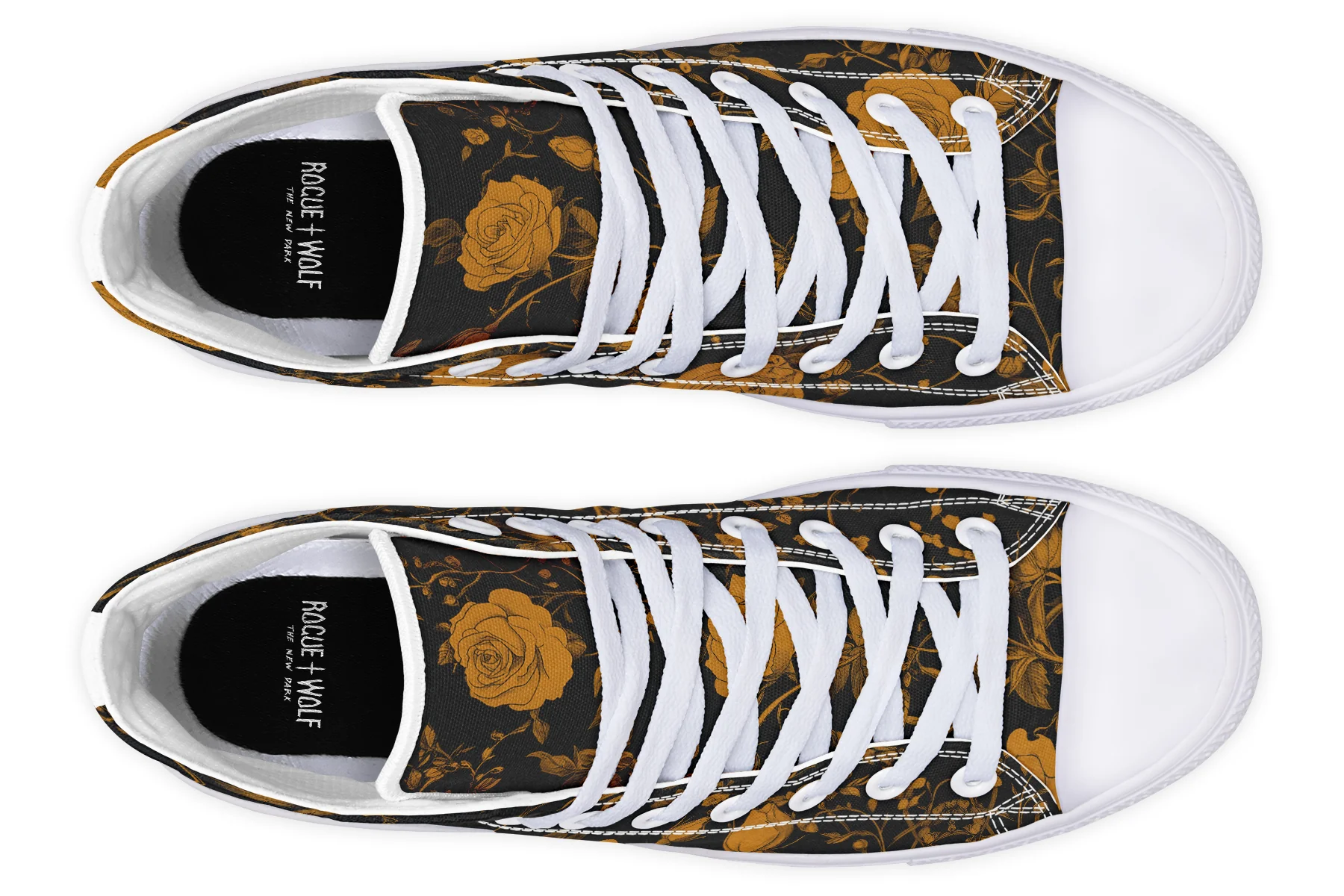Golden Rose Romance High Tops - Image 18