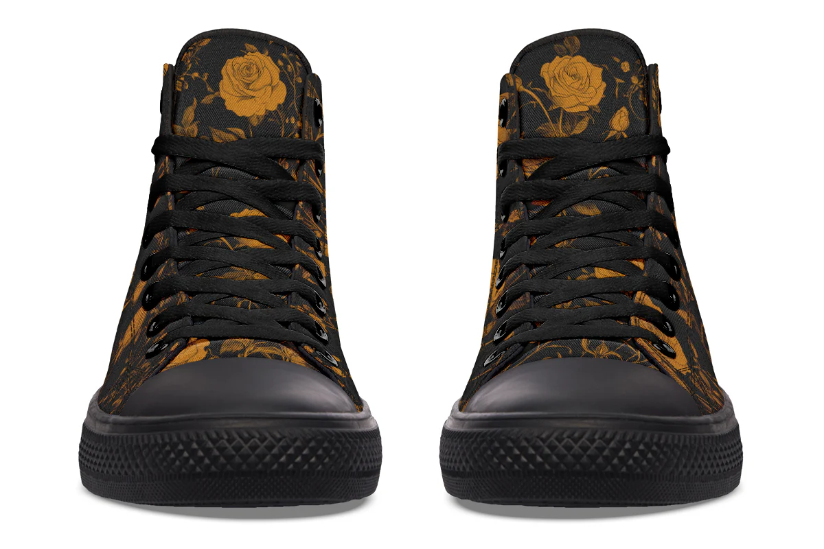 Golden Rose Romance High Tops - Image 6
