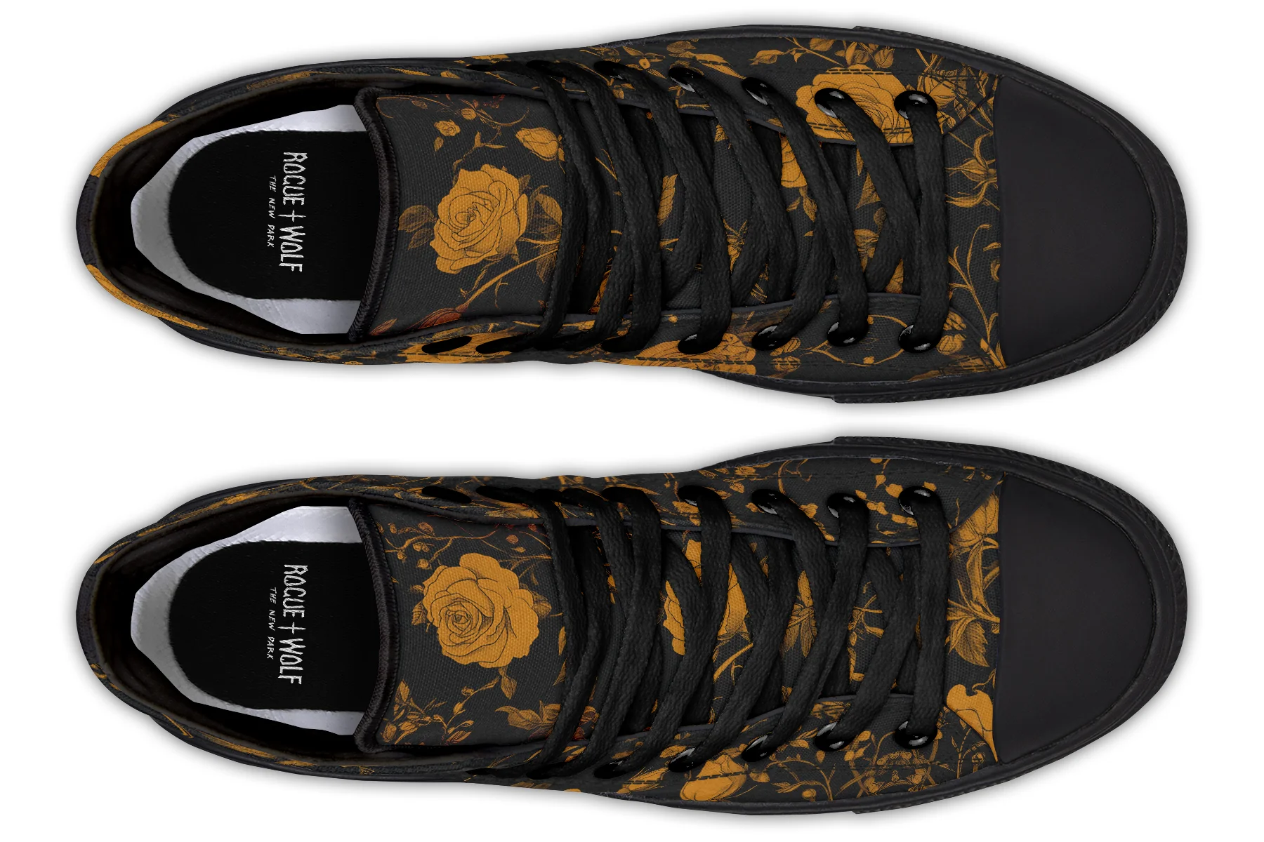 Golden Rose Romance High Tops - Image 9