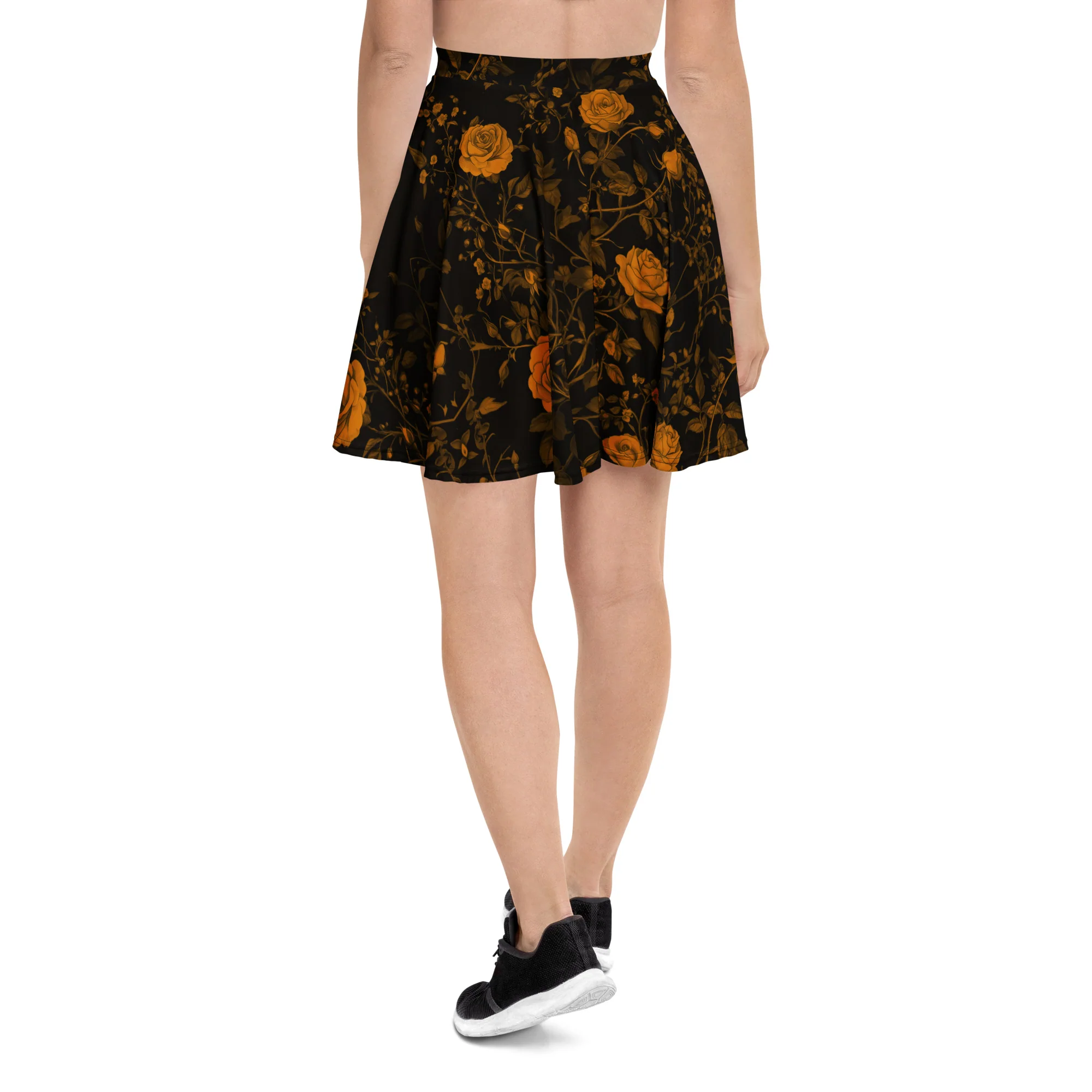 Golden Rose Romance Skater Skirt - Image 7