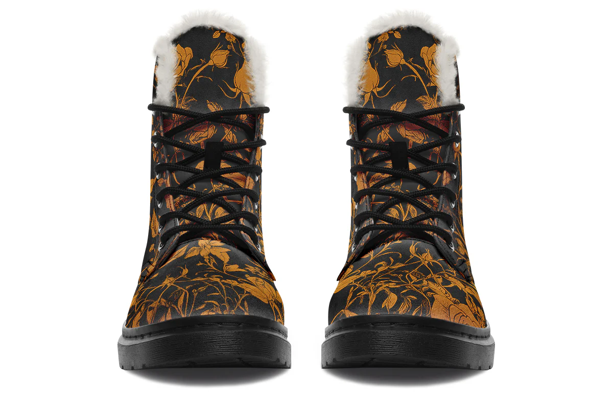 Golden Rose Romance Winter Boots - Image 3