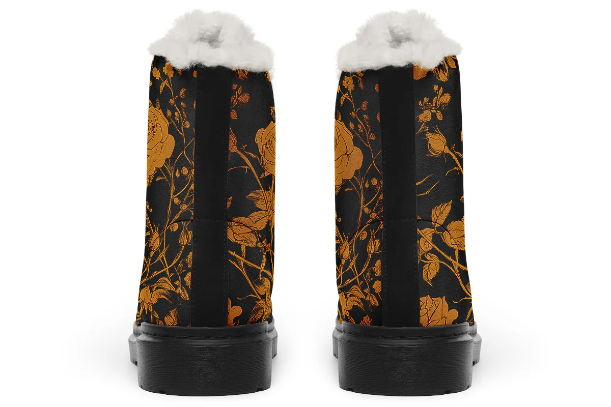 Golden Rose Romance Winter Boots - Image 4