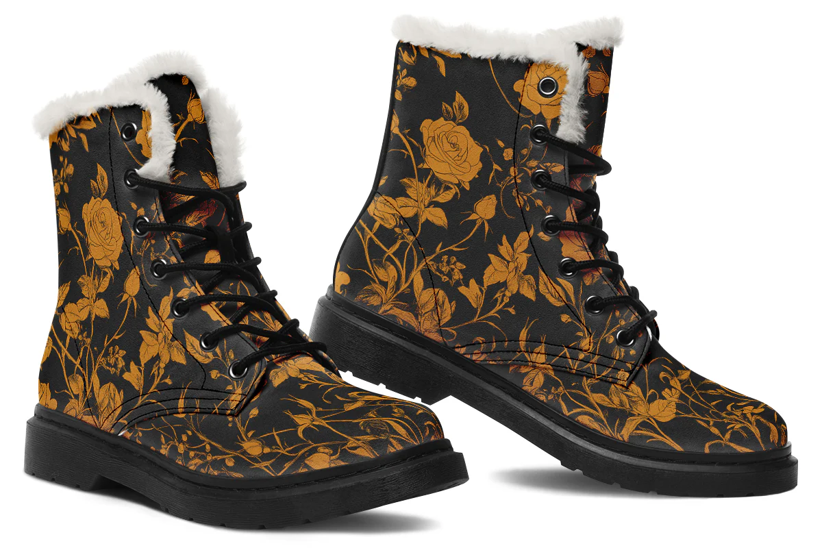 Golden Rose Romance Winter Boots - Image 5