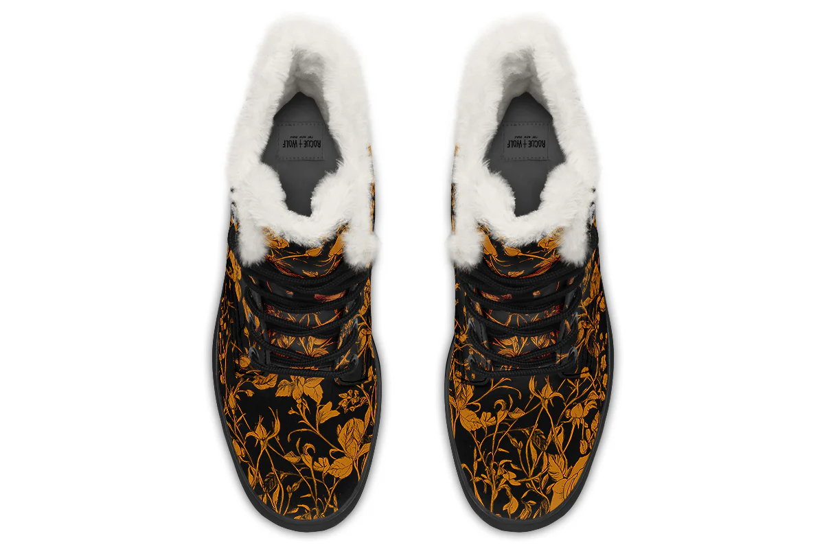 Golden Rose Romance Winter Boots - Image 7